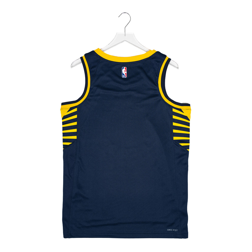 Big & Tall Men's Custom Indiana Pacers Nike Swingman Navy Blue Jersey -  City Edition