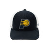 Youth Indiana Pacers Primary Logo Trucker Hat by 47' - Front View