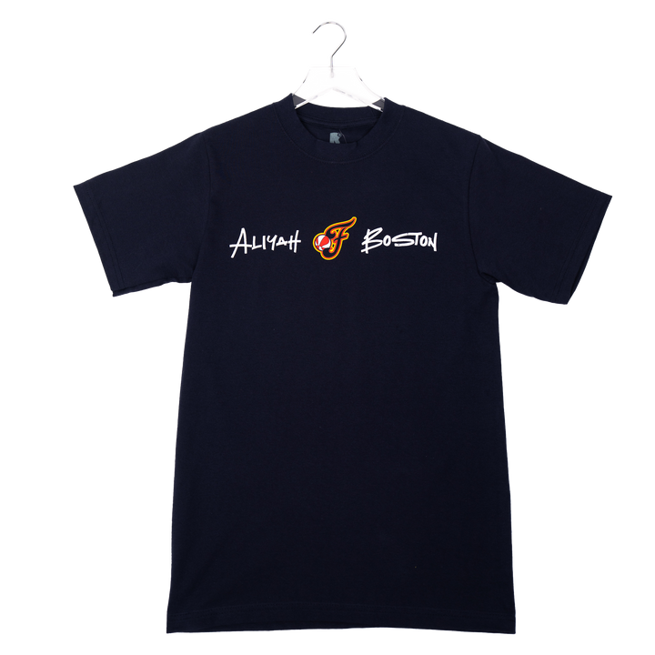 Adult Indiana Fever Aliyah Boston Signature Series T-shirt in Navy by Round21