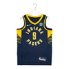 Men's Indiana Pacers T.J. McConnell Nike Icon Swingman Jersey in Navy - Front View