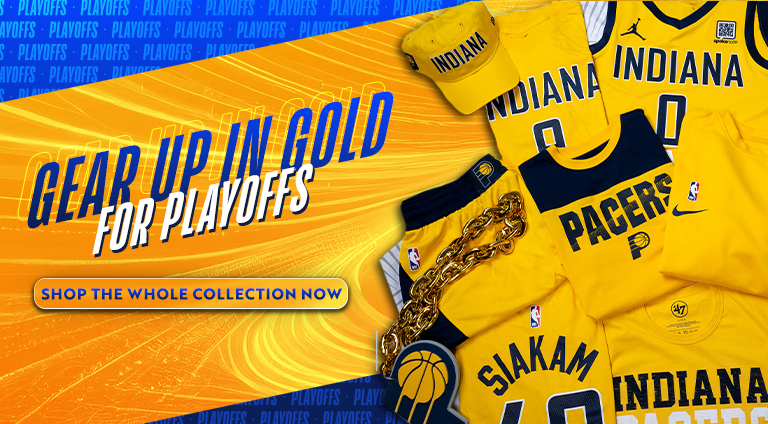Gear Up In Gold For Playoffs SHOP THE WHOLE COLLECTION NOW