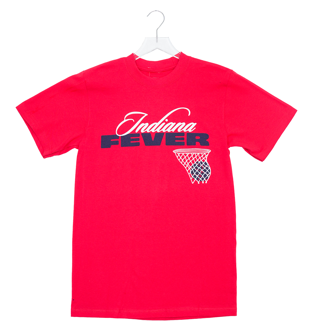 Adult Indiana Fever Swish T-shirt in Red by Round21