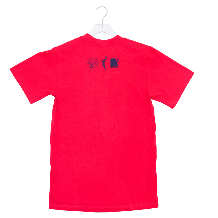 Adult Indiana Fever Swish T-shirt in Red by Round21