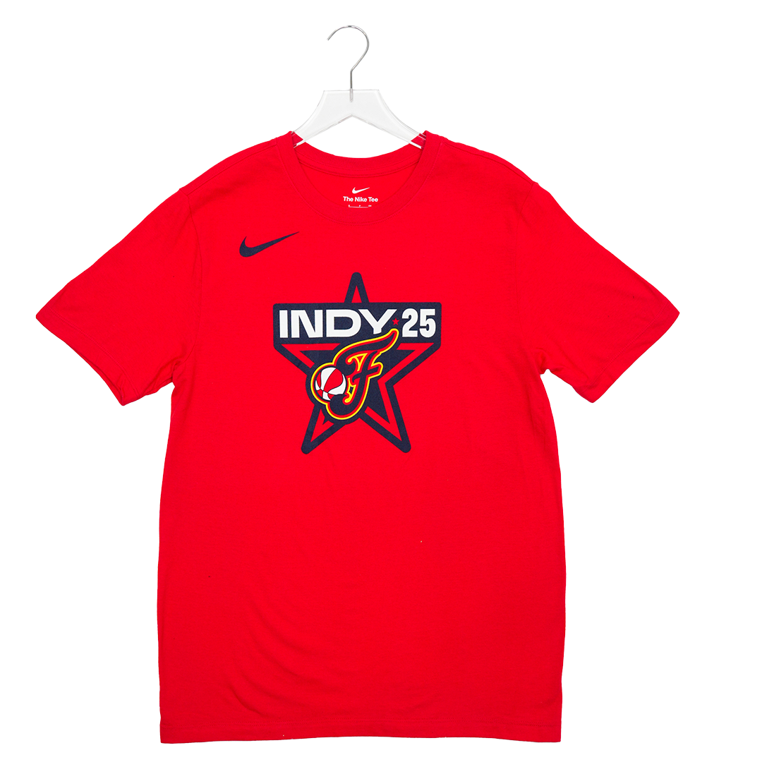 Adult WNBA All-Star Indy Short-Sleeve Indy Core Cotton T-Shirt in Red by Nike