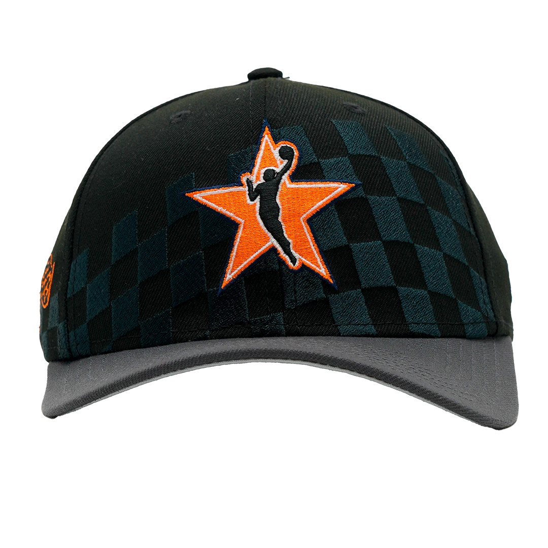 WNBA All-Star 2025 Indy 9SEVENTY Rally Drive Hat in Black by
