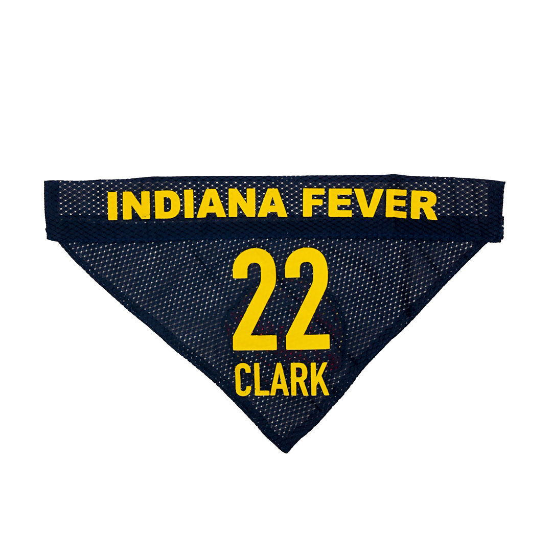 Indiana Fever #22 Caitlin Clark Reversible Bandana in Navy by Pets First