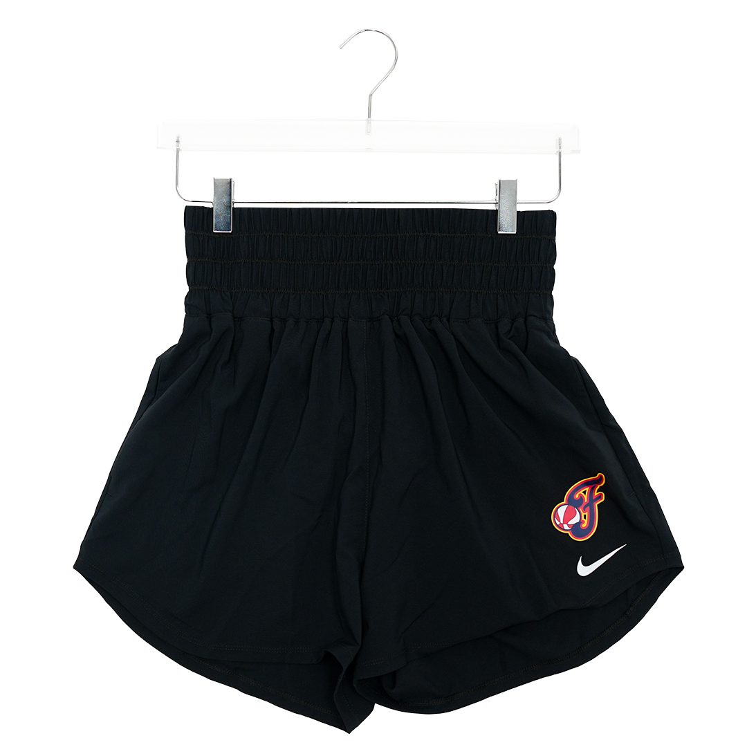 Women's Indiana Fever Ultra High Waisted Shorts in Black by Nike