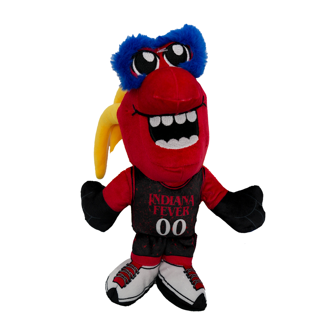 Indiana Fever Stranger Things Rebel Lil Freddy Fever 6inch Plush in Black by Uncanny Brands