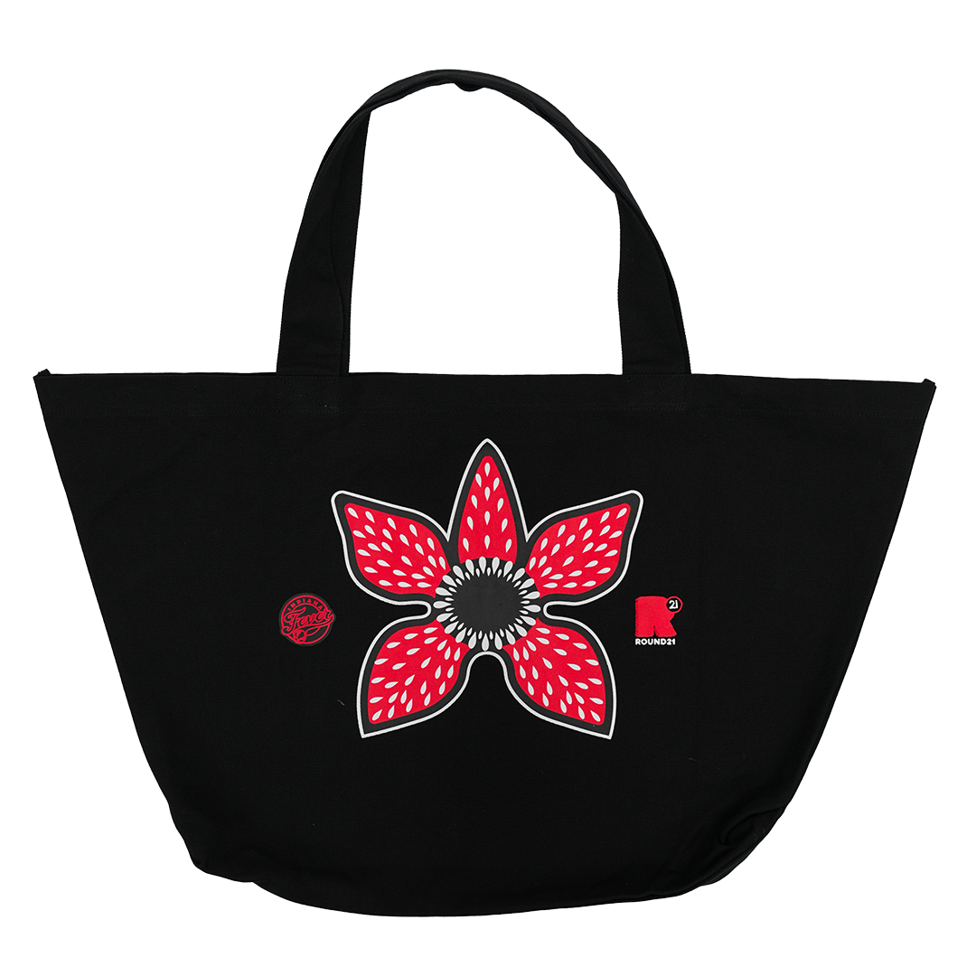 Indiana Fever Stranger Things Tote in Black by Round21