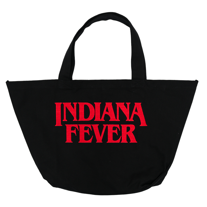 Indiana Fever Stranger Things Tote in Black by Round21