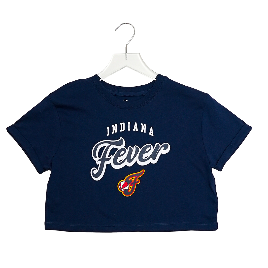 Youth Girls Indiana Fever Short-Sleeve City Pennant T-Shirt in Navy by Outerstuff