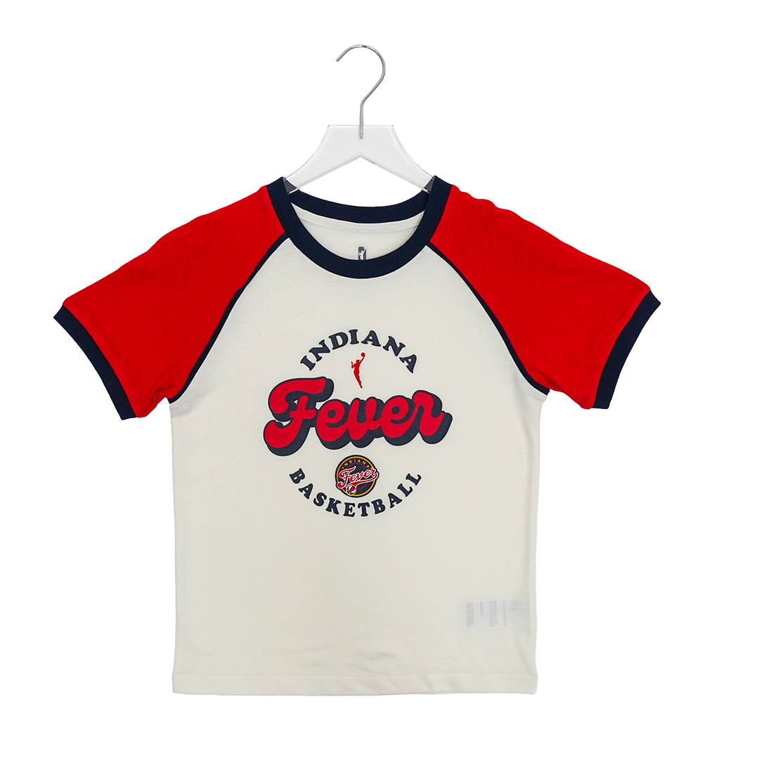 Youth Girls Indiana Fever Deny The Ball T-shirt in White by Outerstuff