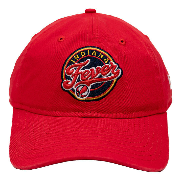 Adult Indiana Fever Primary Logo 9Twenty Hat in Red by New Era
