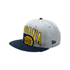 Adult Indiana Pacers 23-24' Tip-Off 9FIFTY Hat by New Era - Angled Left Side View