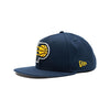 Adult Indiana Pacers Primary Logo 9Fifty Hat in Navy by New Era - Angled Left Side View
