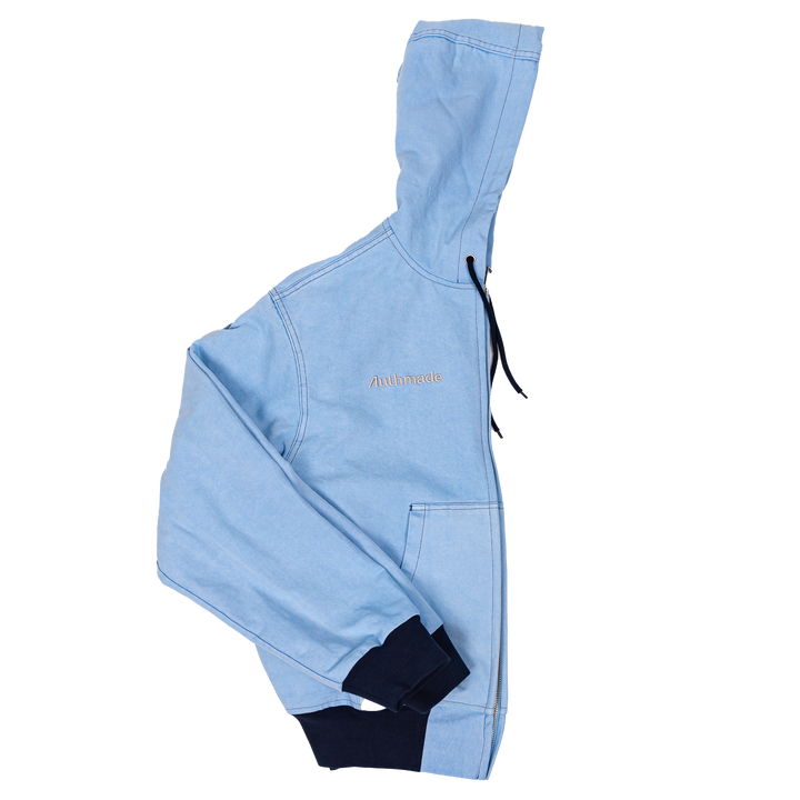 Adult Indiana Pacers 24-25' CITY EDITION Full-Zip Work Jacket in Denim by Authmade