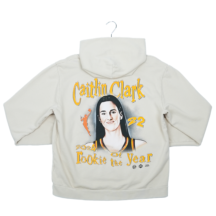 Adult Indiana Fever Caitlin Clark Rookie of the Year Hooded Fleece by Playa Society