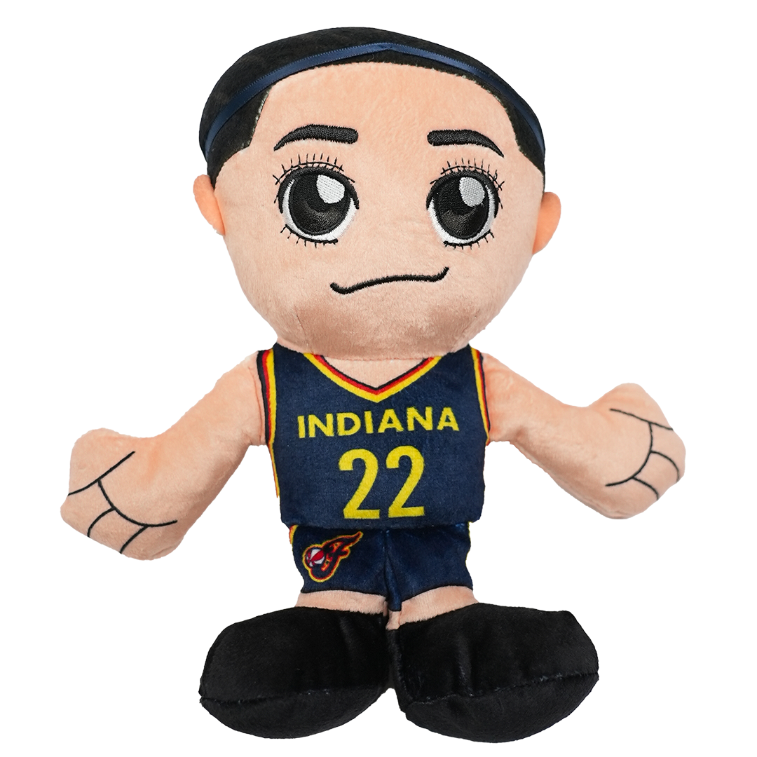 Indiana Fever 8inch Caitlin Clark Plushie in Navy by Bleacher Creature