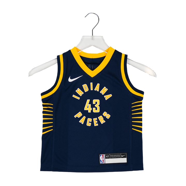Infant Indiana Pacers #43 Pascal Siakam Icon Jersey in Navy by Nike