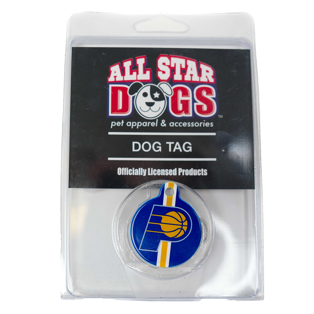 Indiana Pacers Dog Tag by All Star Dogs