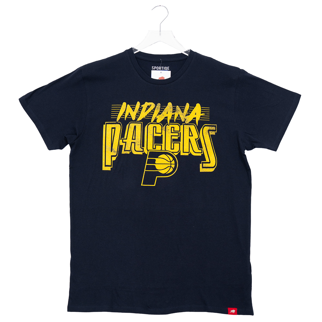 indiana pacers gear Adult Indiana Pacers Trent T-shirt in Navy by Sportiqe