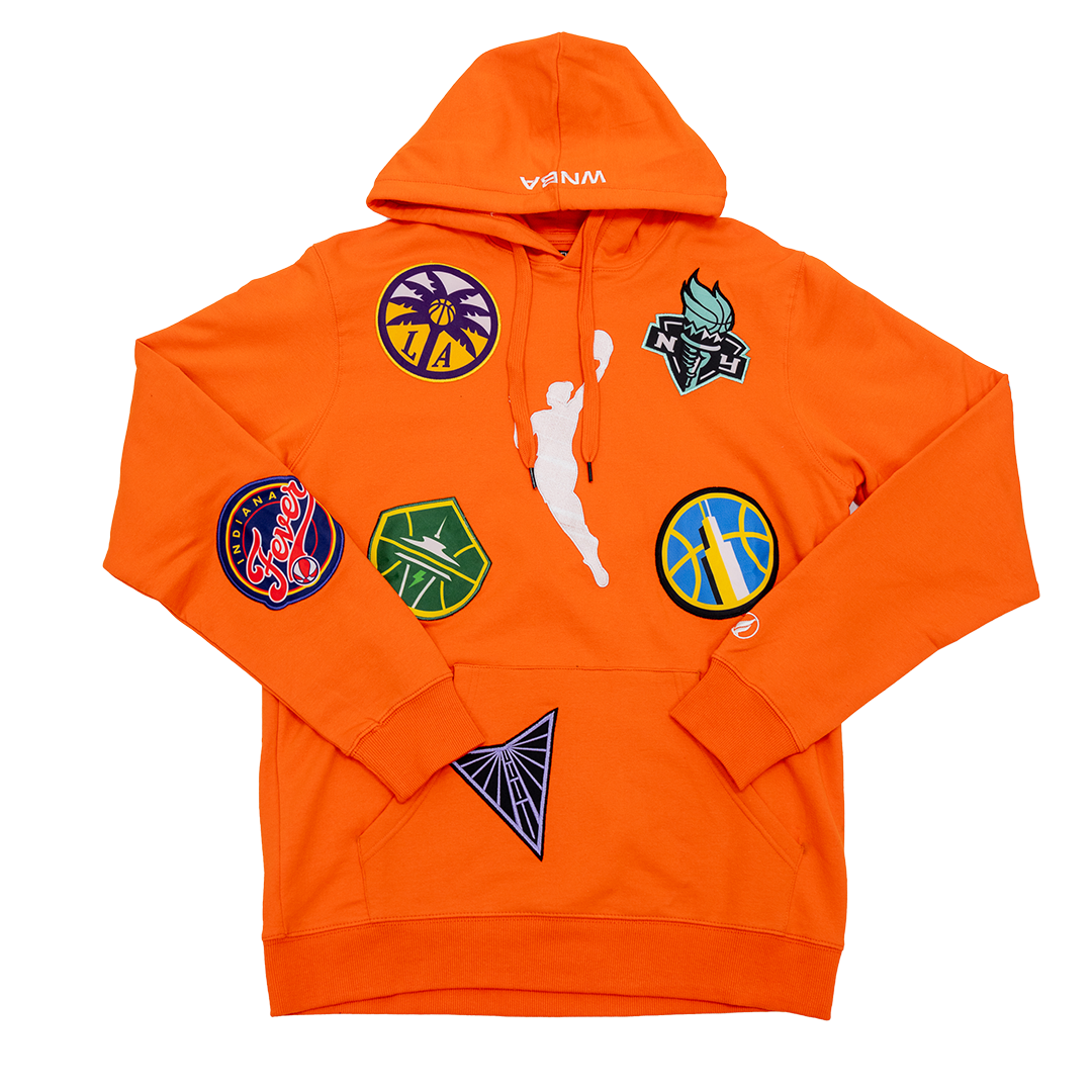 wnba hoodie orange nike