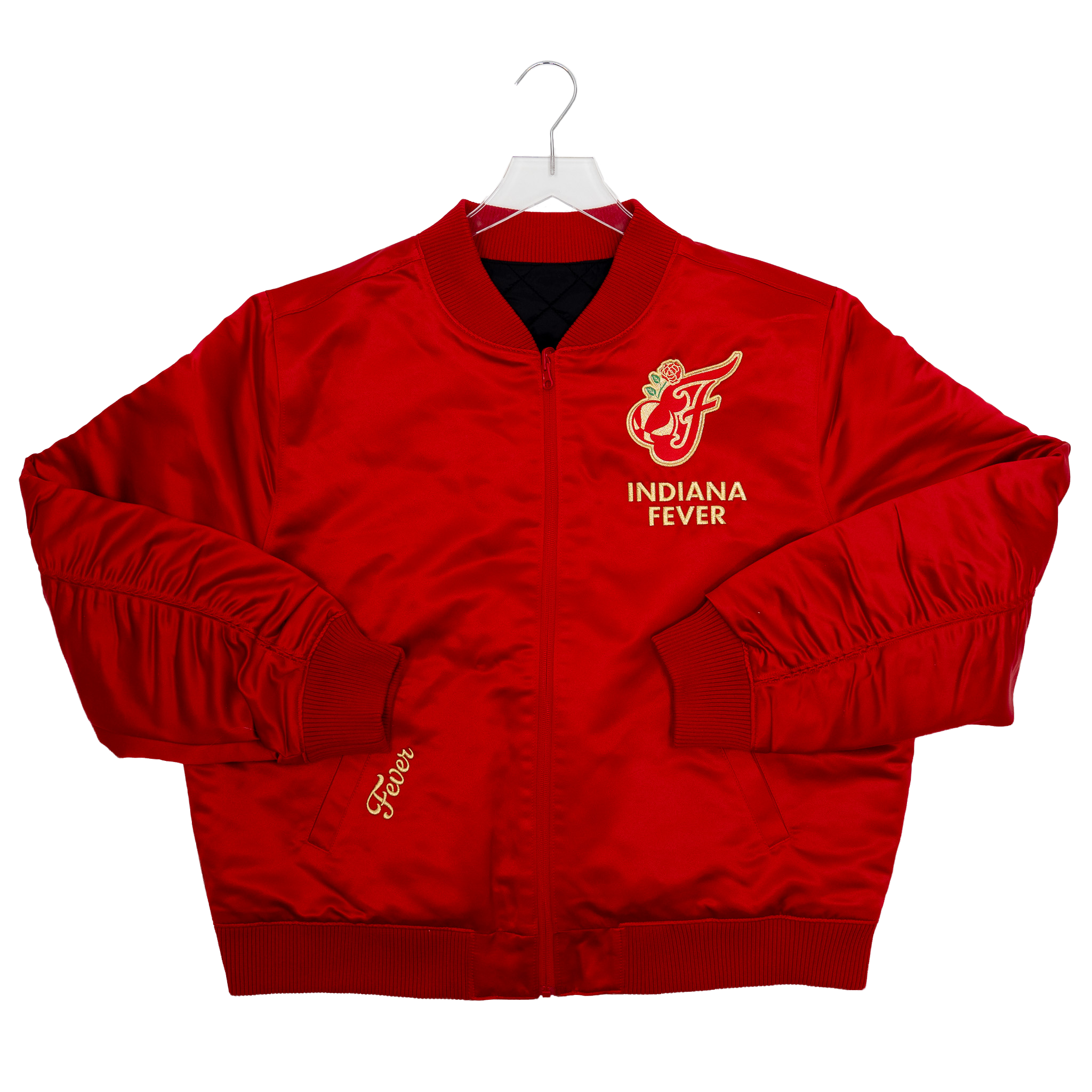Women's Indiana Fever Glam Game Full-Zip Jacket in Red by New Era