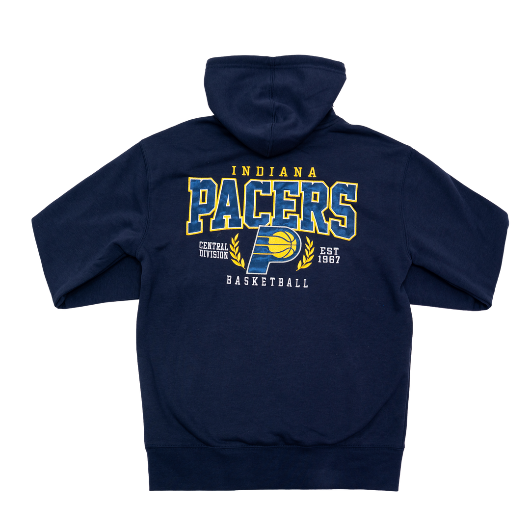 Adult Indiana Pacers Headliner Nation Hooded Sweatshirt in Navy by Pacers Team Store