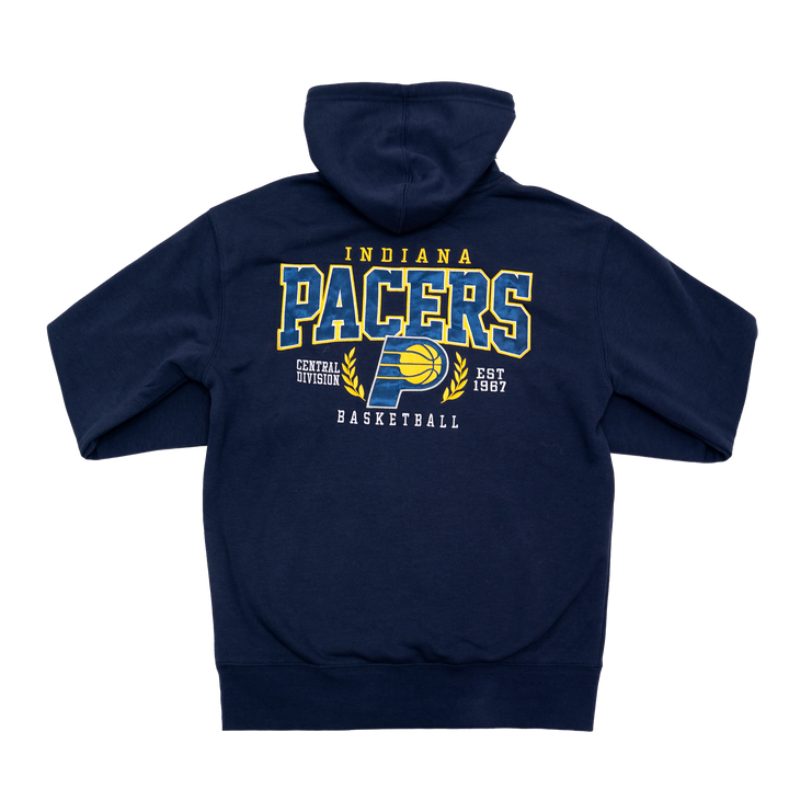 Adult Indiana Pacers Headliner Nation Hooded Sweatshirt in Navy by Pacers Team Store