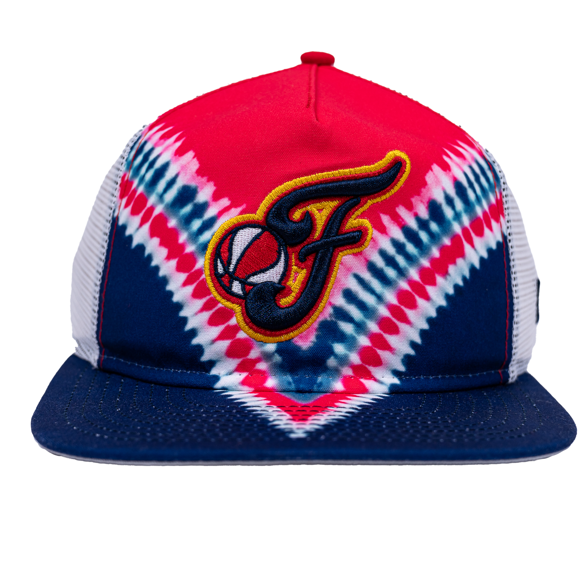 Adult Indiana Fever Golfer Tie-Dye Hat in Navy by New Era – Pacers