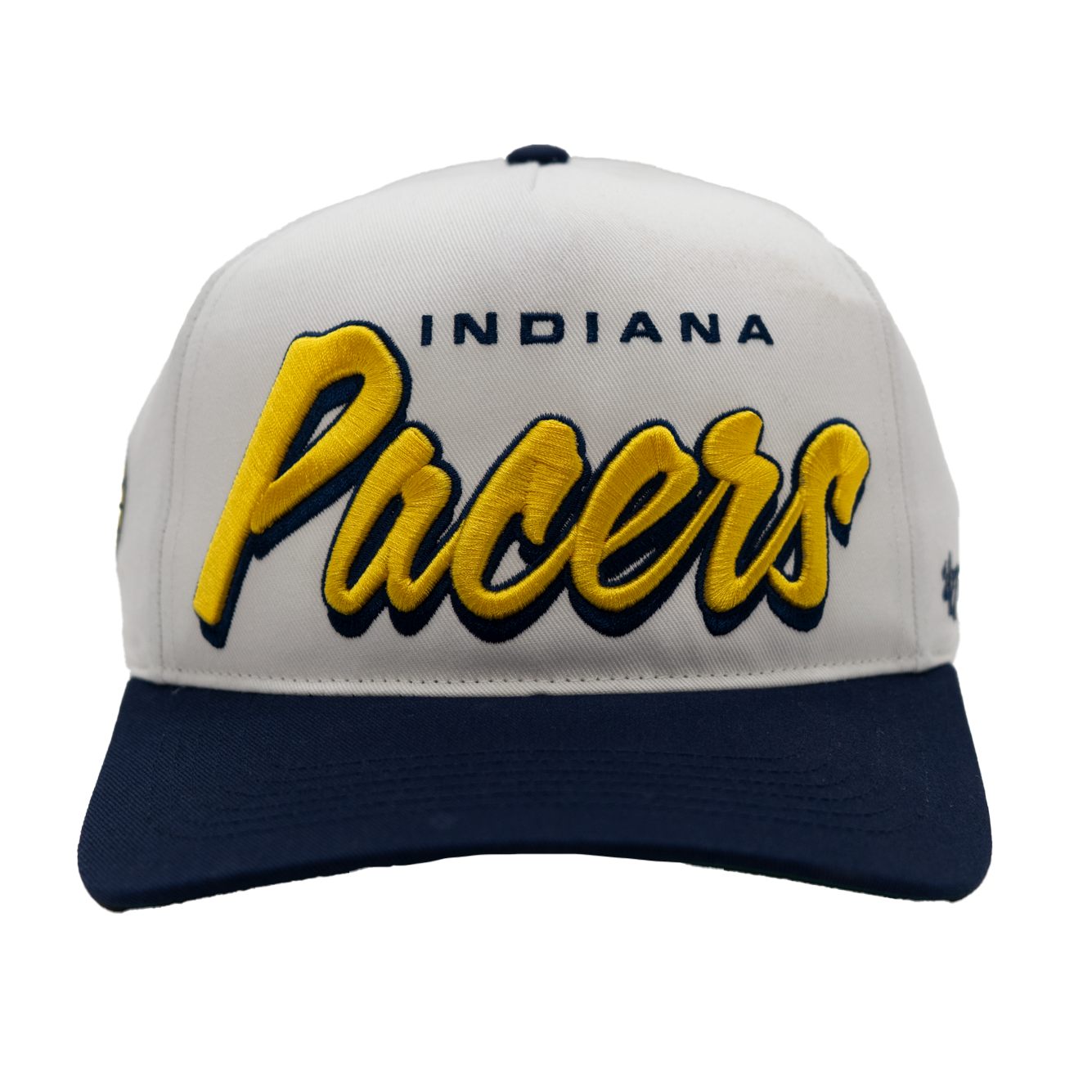 Adult Indiana Pacers Drop Shadow Hitch Hat in White by '47