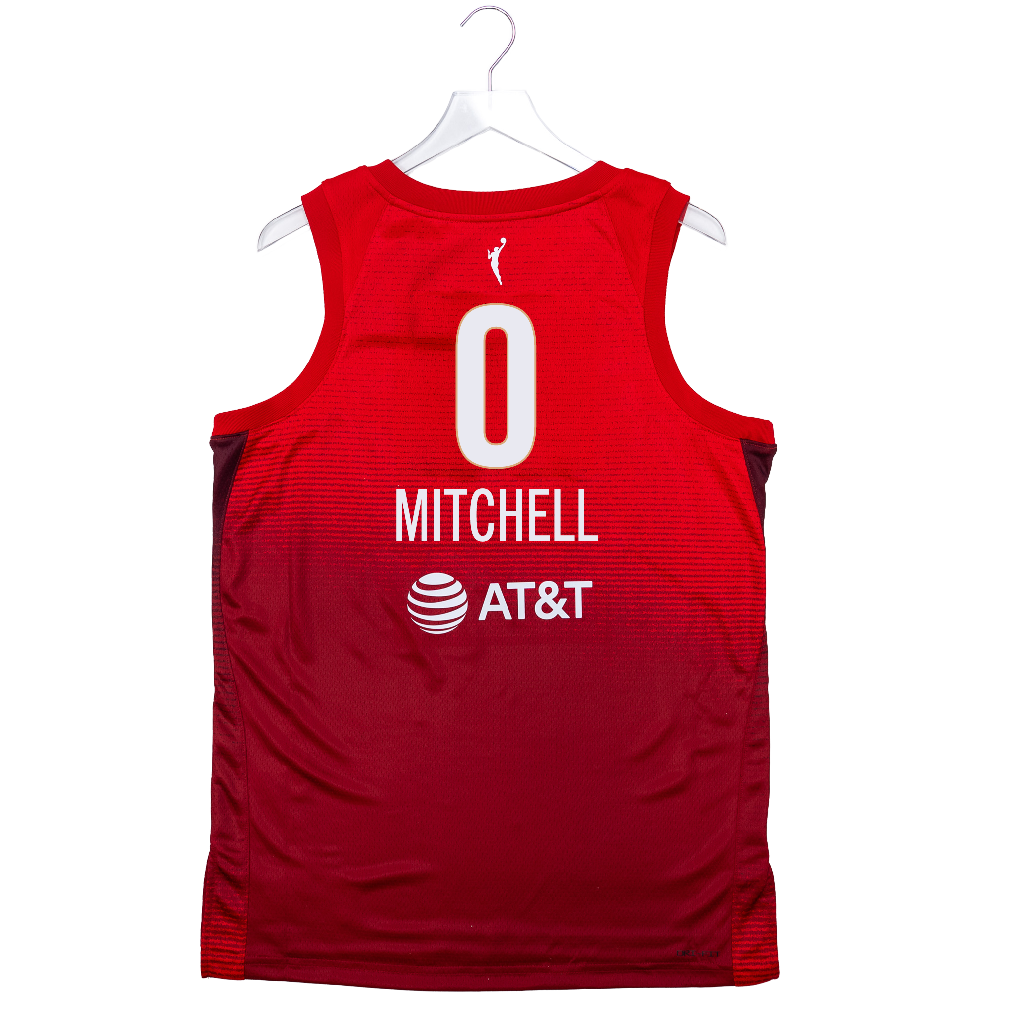 Adult Indiana Fever #0 Kelsey Mitchell 2026 Rebel Swingman Jersey