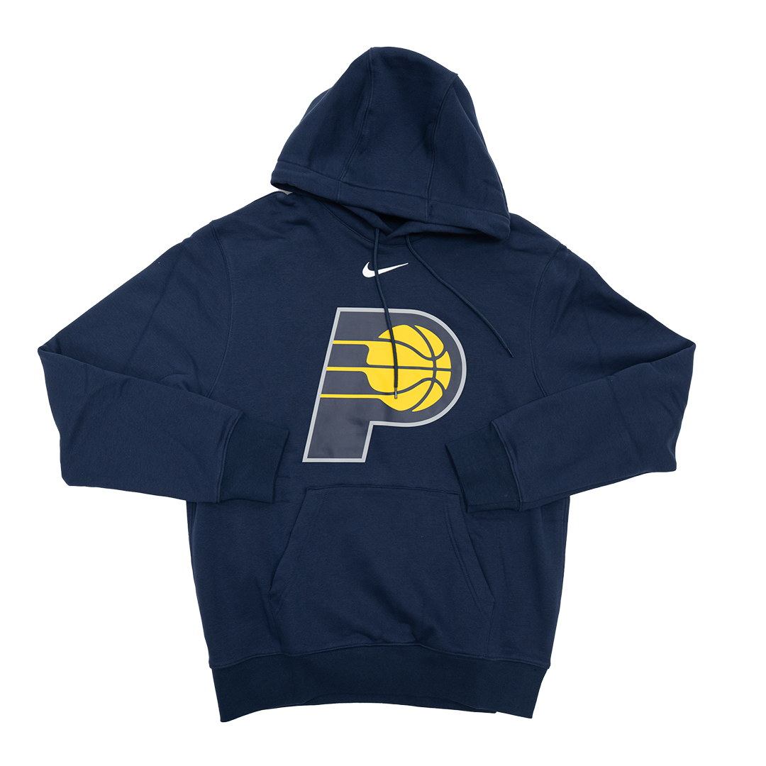 Adult Indiana Pacers 25-26' Primary Logo Club Hooded Sweatshirt in Navy by Nike