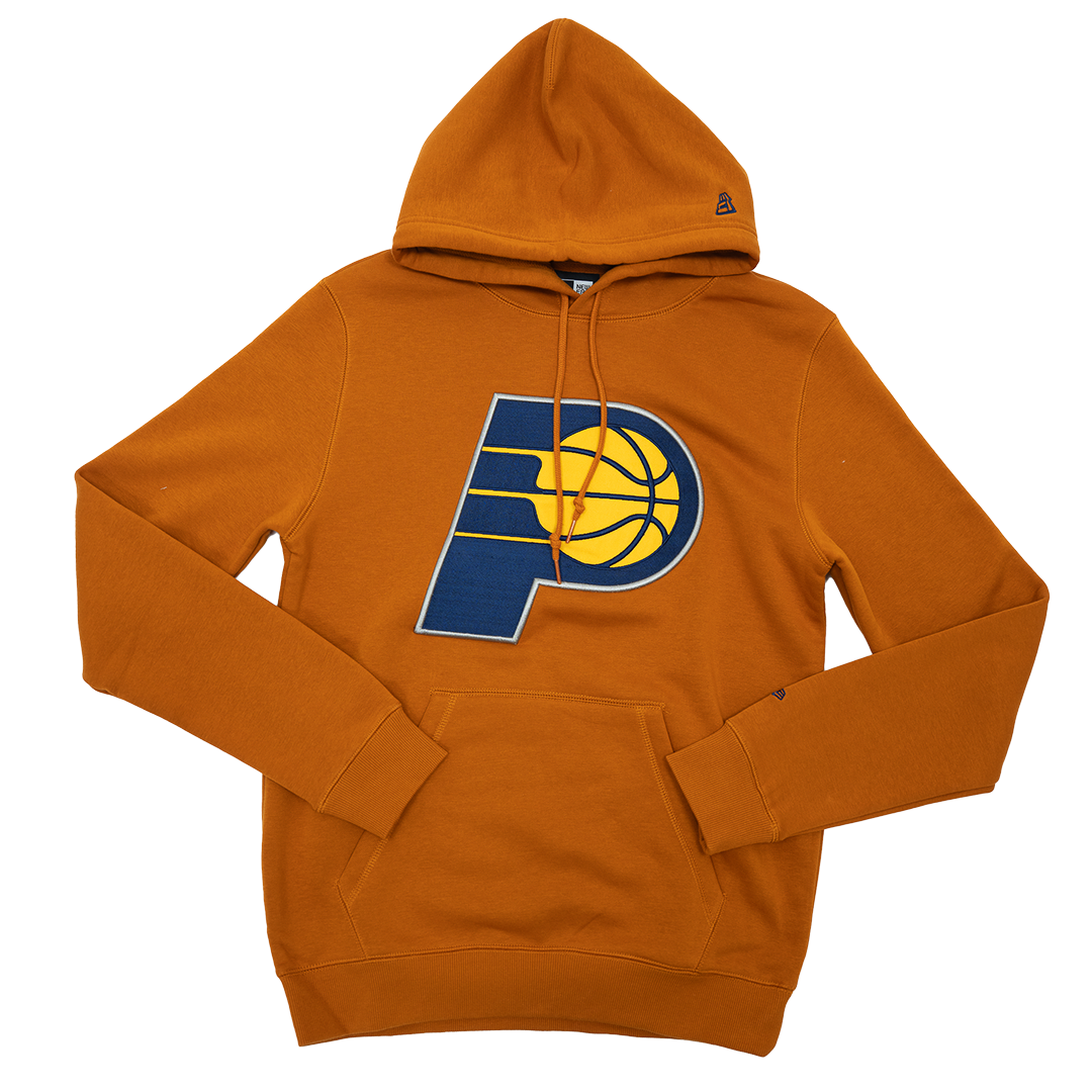 Adult Indiana Pacers Color Pack Hooded Sweatshirt in Tan by New Era