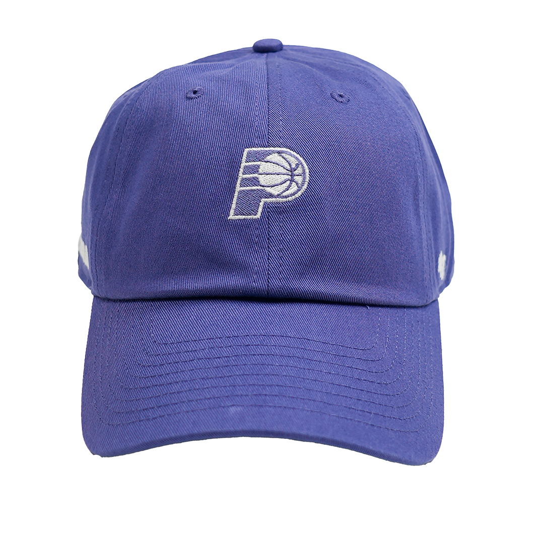 Adult Indiana Pacers Foundation Primary Logo Clean Up Hat in Blue by '47