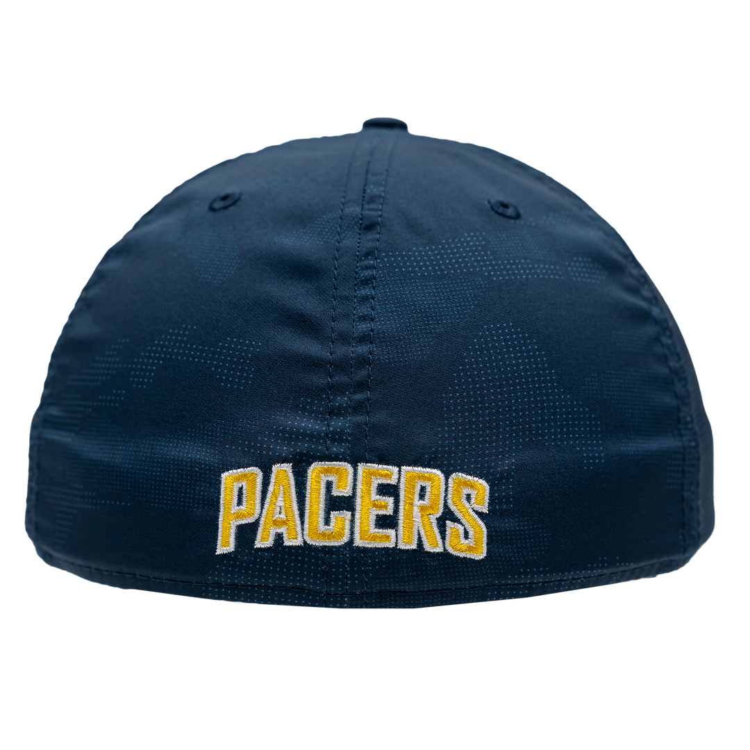 Adult Indiana Pacers Tonal Camo 39Thirty Hat in Navy by New Era