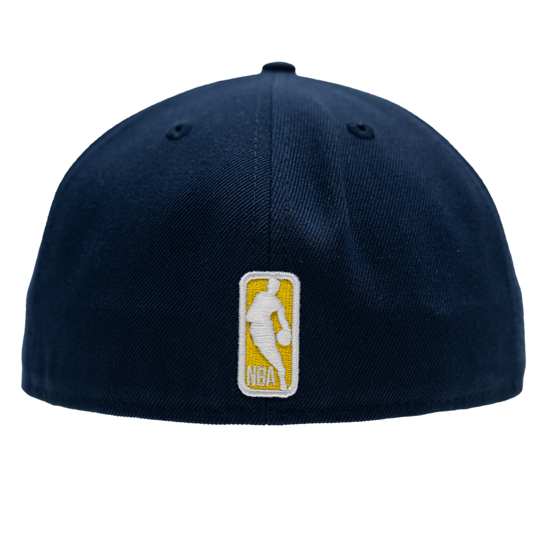 Adult Indiana Pacers Break 59Fifty Hat in Navy by New Era