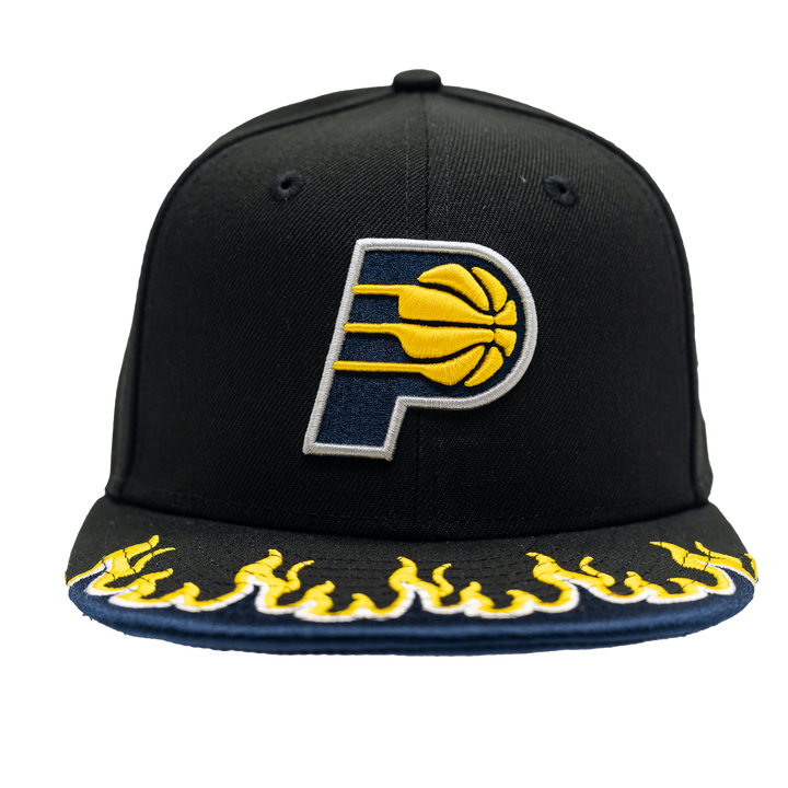 Youth Indiana Pacers Flame 9Fifty Hat in Navy by New Era