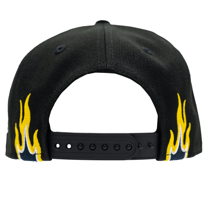 Youth Indiana Pacers Flame 9Fifty Hat in Navy by New Era