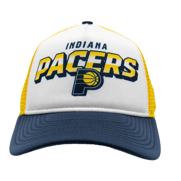 Youth Indiana Pacers Streak 9Forty Hat in White by New Era