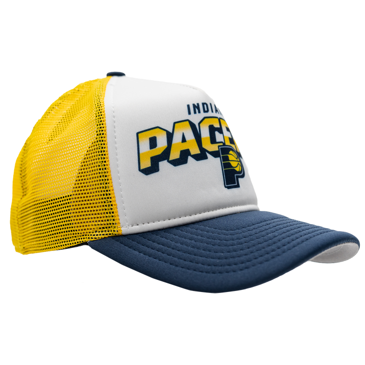 Youth Indiana Pacers Streak 9Forty Hat in White by New Era