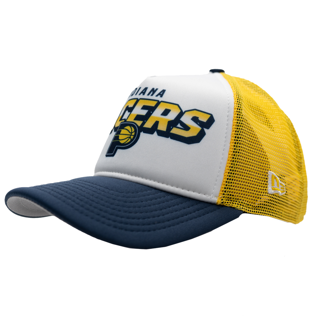 Youth Indiana Pacers Streak 9Forty Hat in White by New Era