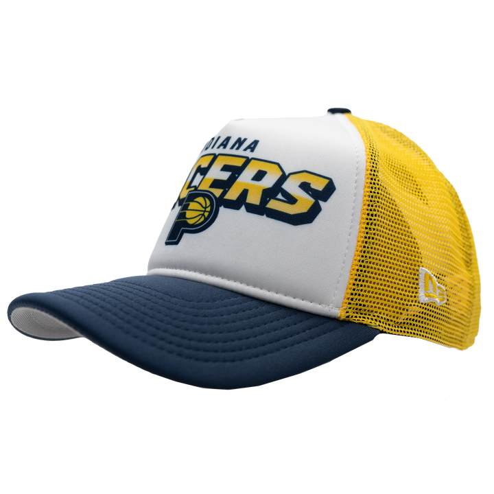 Youth Indiana Pacers Streak 9Forty Hat in White by New Era
