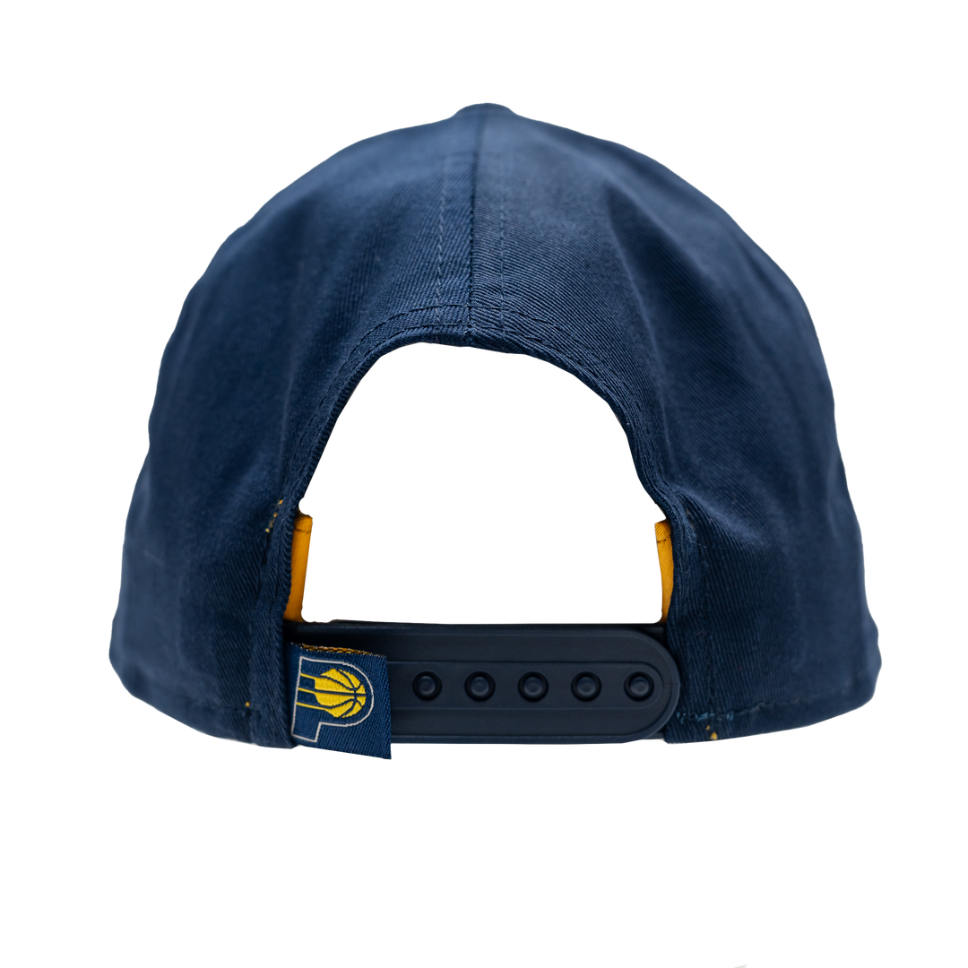 Women's Indiana Pacers AF Metallic 9Forty Hat in Navy by New Era