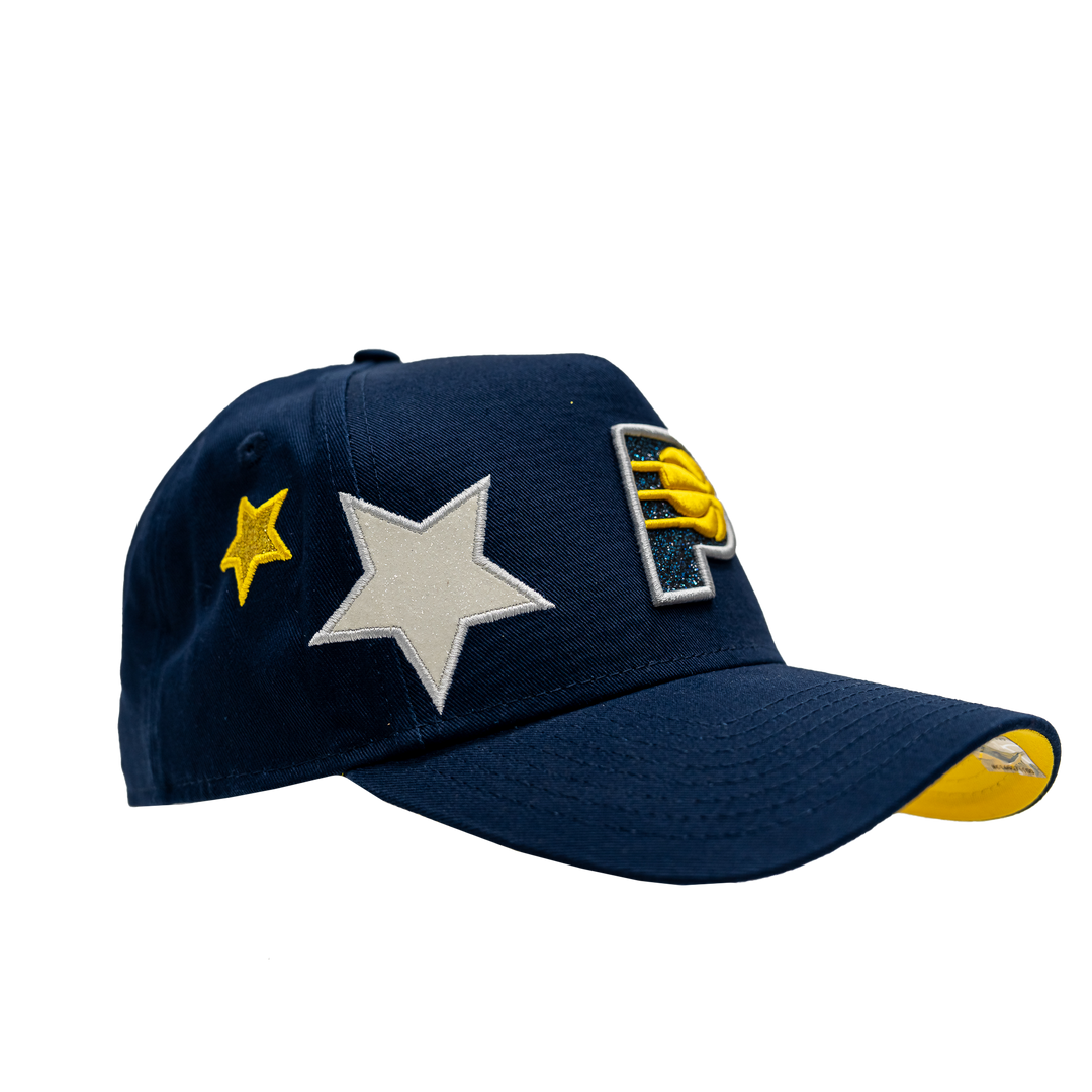 Women's Indiana Pacers Stardom 9Forty Hat in Navy by New Era