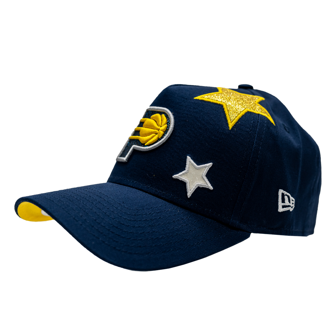 Women's Indiana Pacers Stardom 9Forty Hat in Navy by New Era