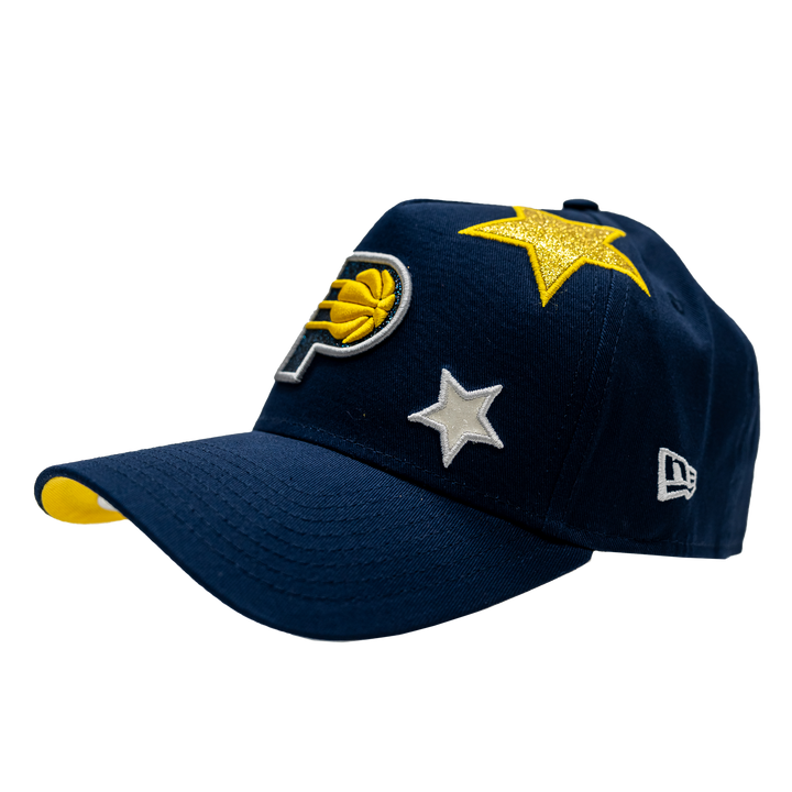 Women's Indiana Pacers Stardom 9Forty Hat in Navy by New Era
