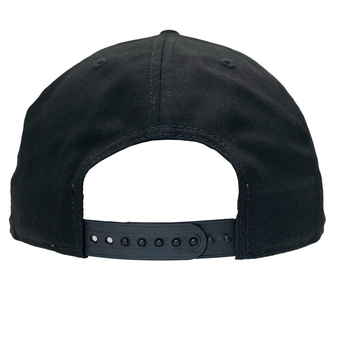 Adult Indiana Pacers Chain Stitch 9Fifty Hat in Black by New Era