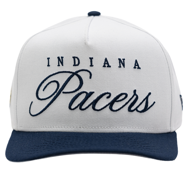 Adult Indiana Pacers Official 2025 NBA Draft 59Fifty Hat in White by New Era