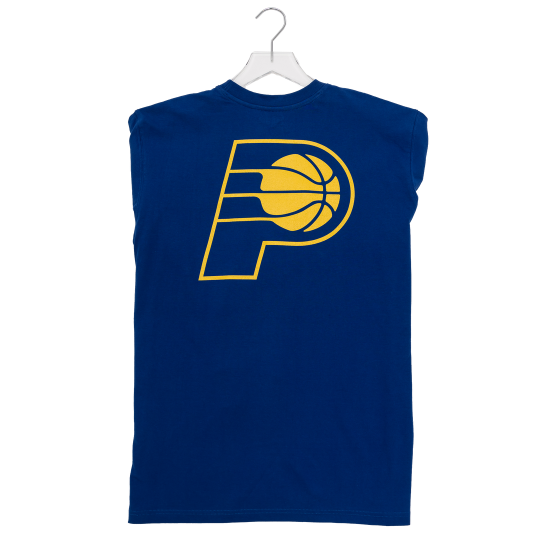 Adult Indiana Pacers Crookston Long-sleeve Shirt in Blue by Sportiqe